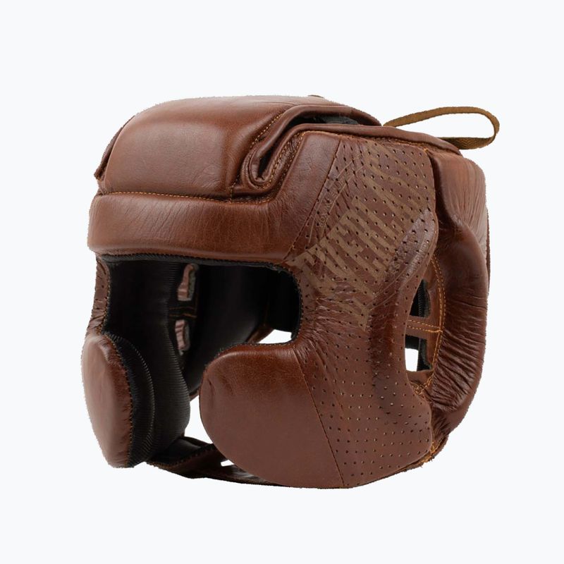 Everlast 1910 PRO hnědá boxerská helma 4660 8