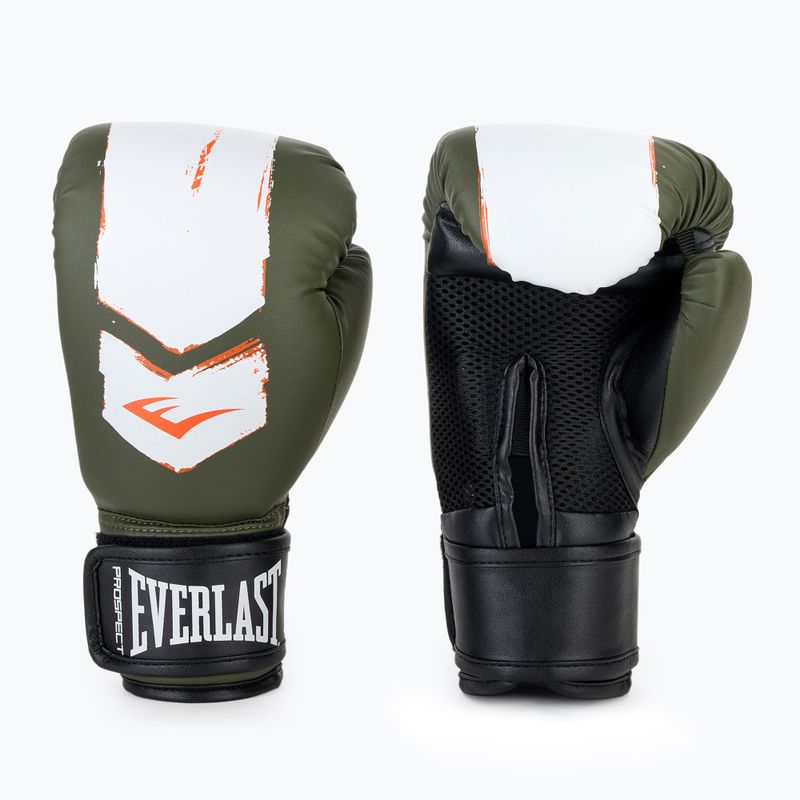 Boxerské rukavice Everlast Prospect 2 green/white 3