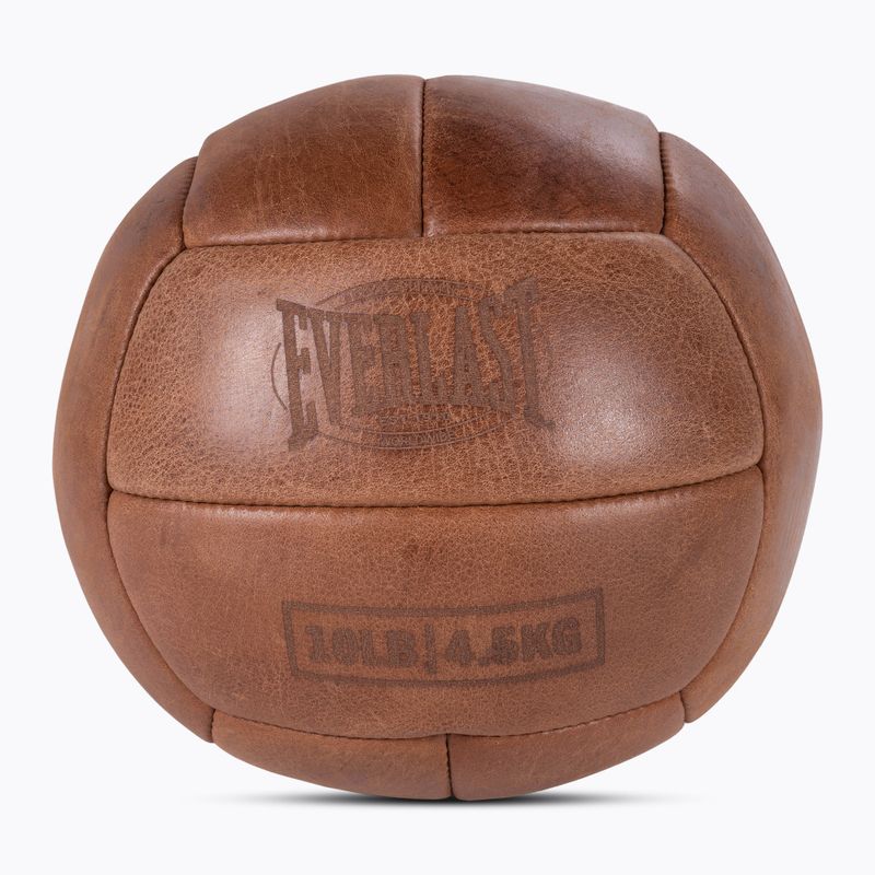 Medicinball  Everlast 1910 brown