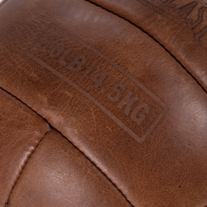 Medicinball  Everlast 1910 brown 3