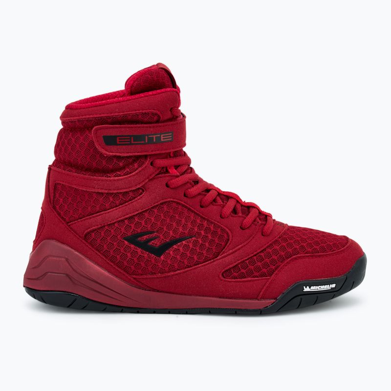 Pánské boxerské boty Everlast Elite 2 red 2