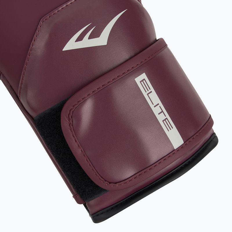 Boxerské rukavice  Everlast Pro Style Elite 2 maroon 6