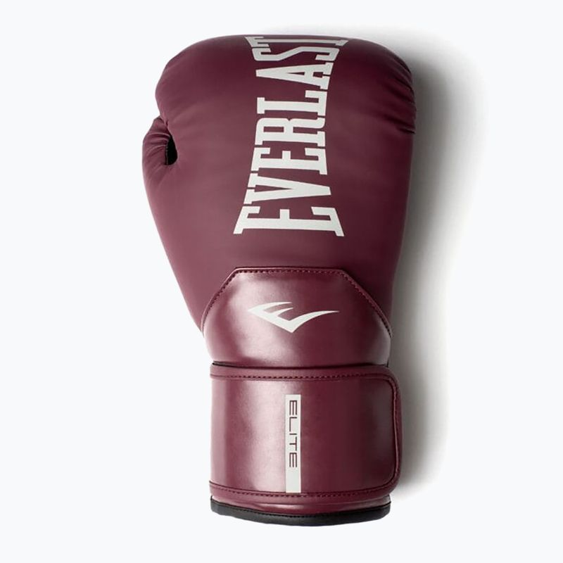 Boxerské rukavice  Everlast Pro Style Elite 2 maroon 2