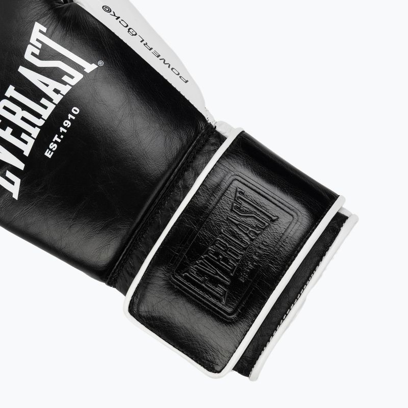 Boxerské rukavice Everlast Powerlock Pro OG H&L black/white 6