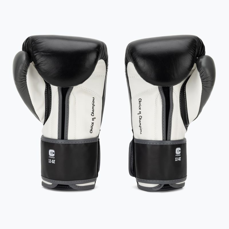 Boxerské rukavice Everlast Powerlock OG H&L Leather Advanced Training black/white 3