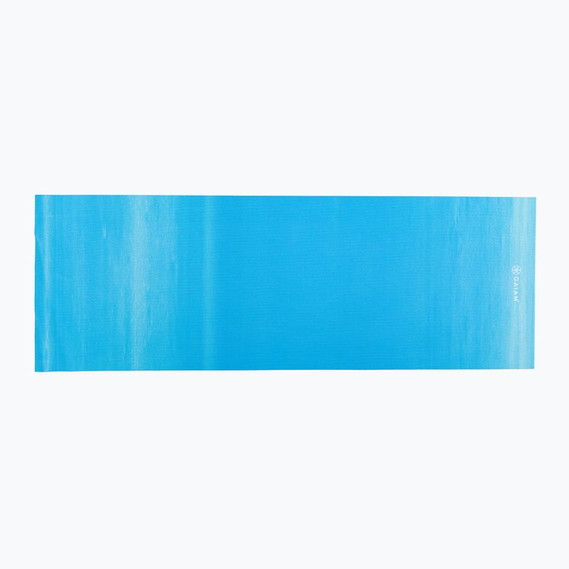 Podložka na jógu Gaiam Tie Dye 4 mm modrá 54844 2
