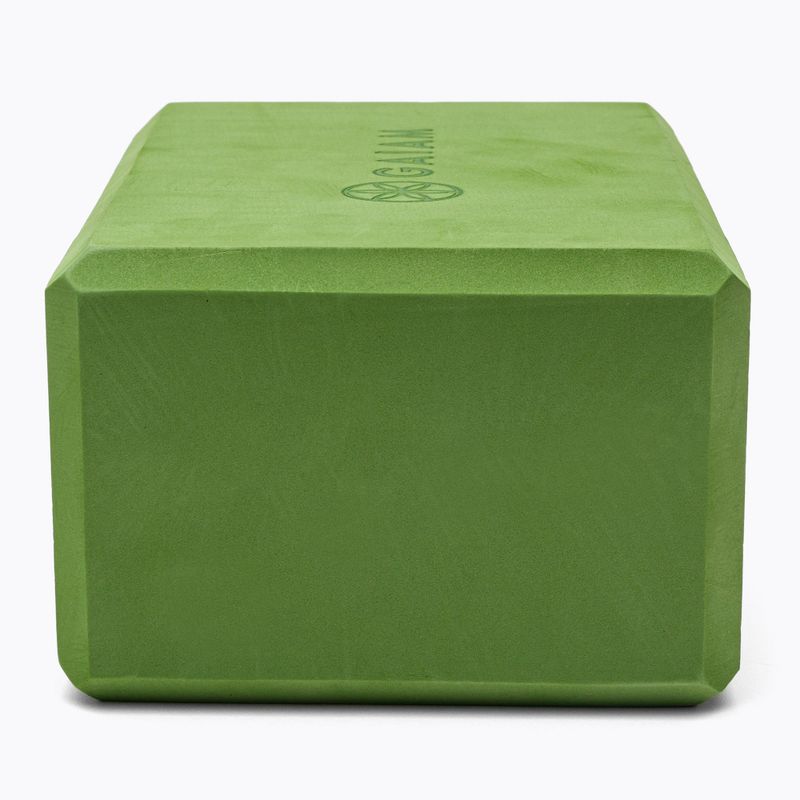 Blok na jógu Gaiam zelený 59186 2