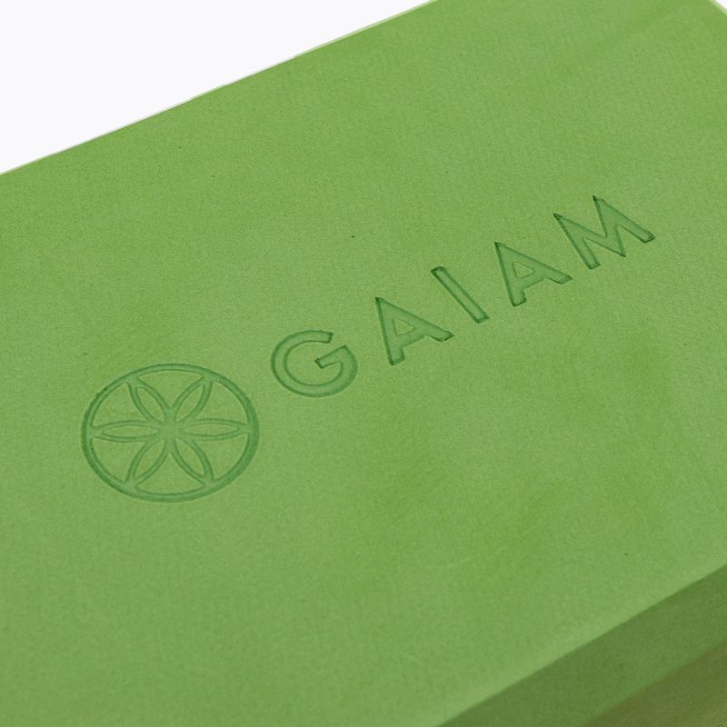 Blok na jógu Gaiam zelený 59186 5