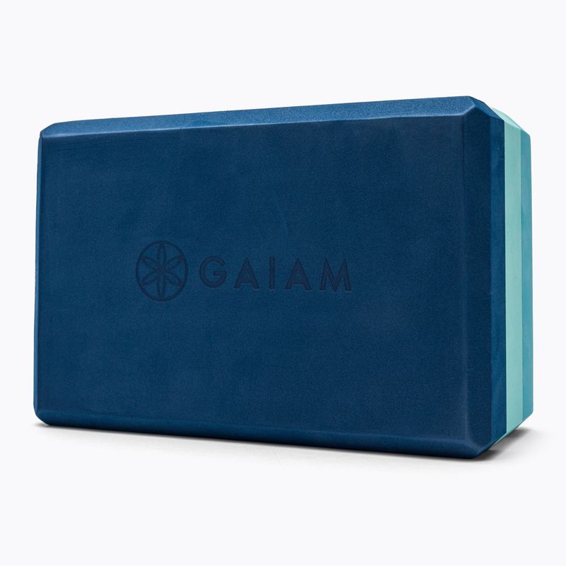 Blok na jógu Gaiam modrý 62912 7