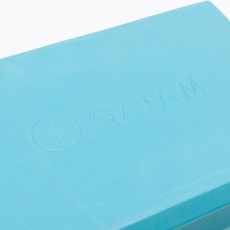 Blok na jógu Gaiam modrý 62912 8