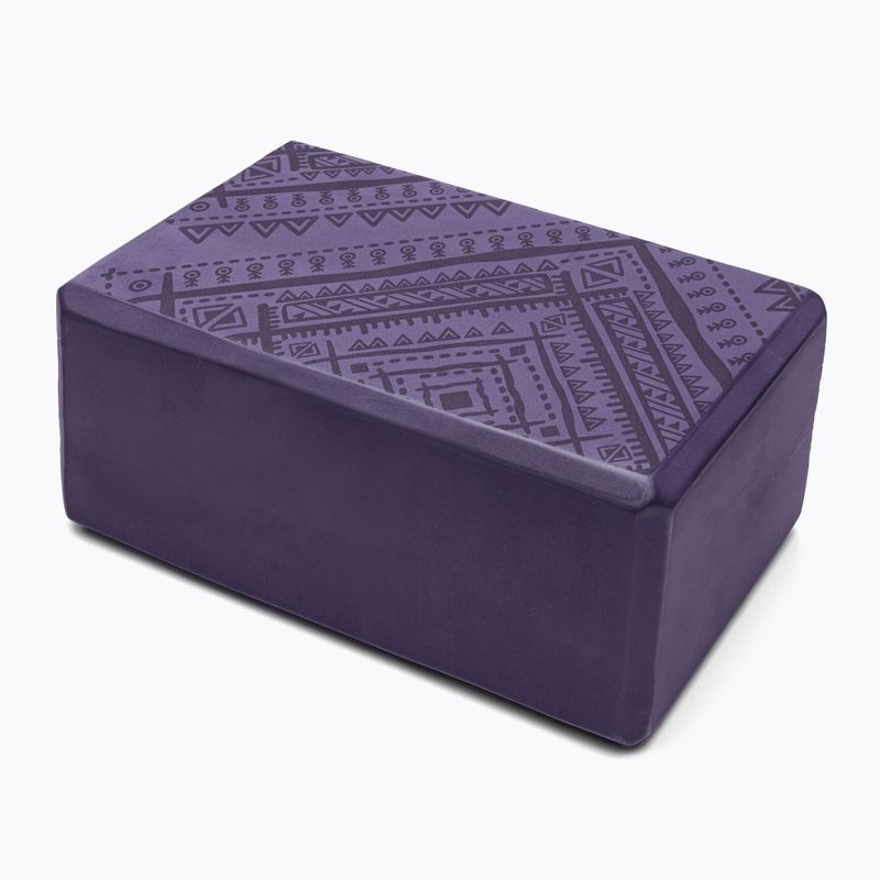 Blok na jógu Gaiam fialový 63682