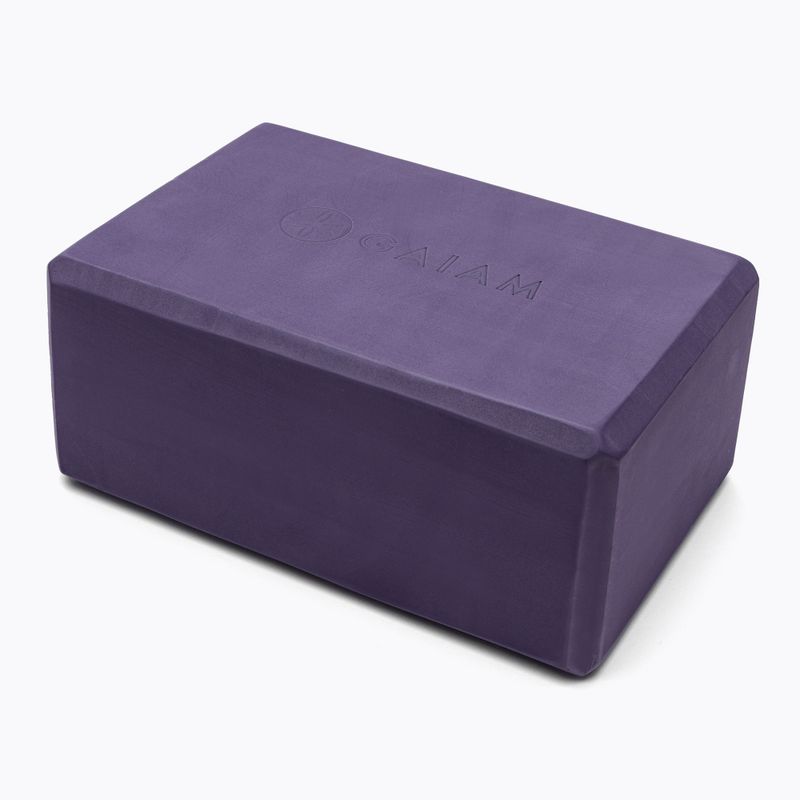 Blok na jógu Gaiam fialový 63682 5