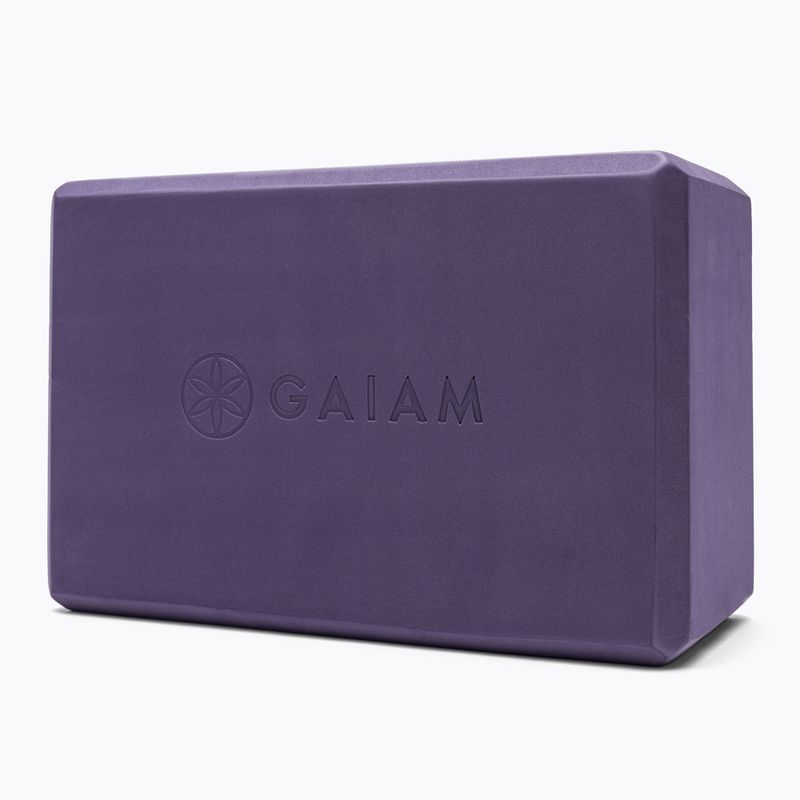 Blok na jógu Gaiam fialový 63682 6