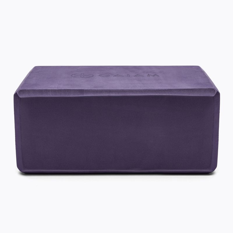 Blok na jógu Gaiam fialový 63682 7