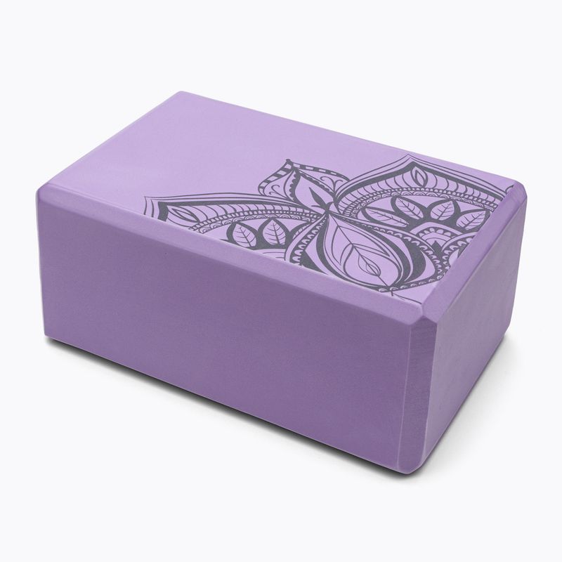 Blok na jógu Gaiam fialový 63748