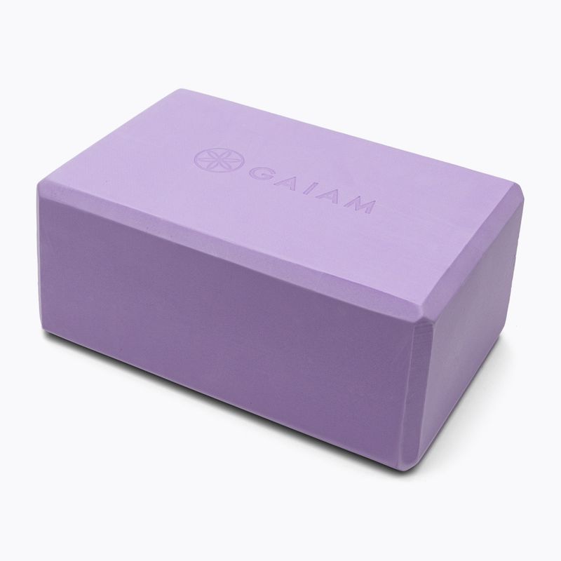Blok na jógu Gaiam fialový 63748 5