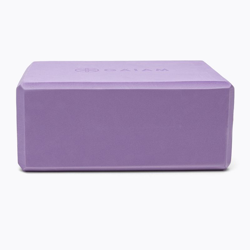 Blok na jógu Gaiam fialový 63748 6