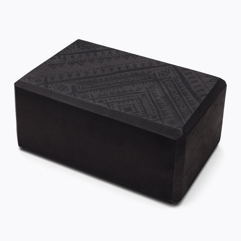 Blok na jógu Gaiam Navajo černý 63749