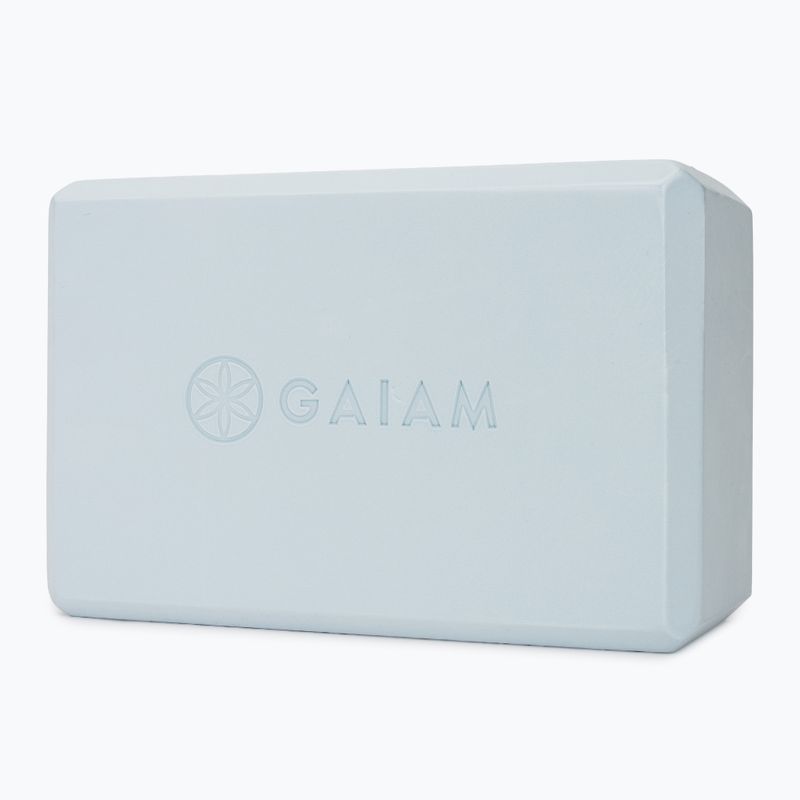 Jógový blok Gaiam Lakeside Point blue 2