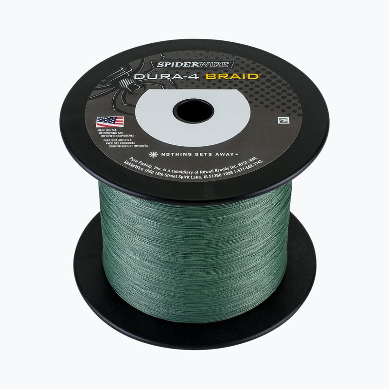 Spřádací šňůra SpiderWire Dura 4 zelená 1450395