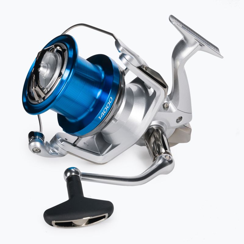 Kaprový naviják Shimano Speedmaster XSC stříbrný/modrý SPM14000XSC 3