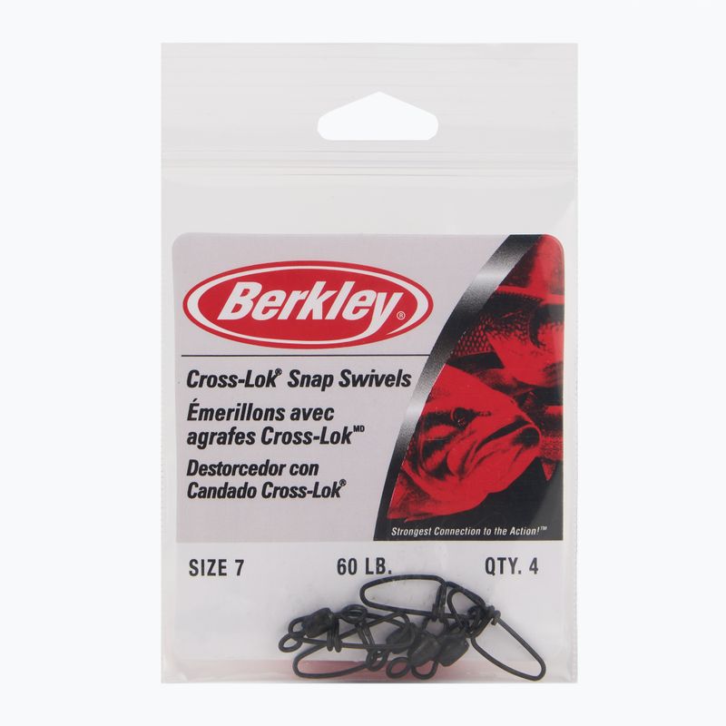 Berkley Mc Mahon Cross-Lok Snap/Swivels 4 rotační obratlíky.