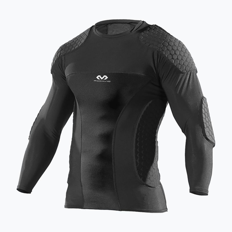 McDavid Pánské brankářské tričko Hex Black MCD439