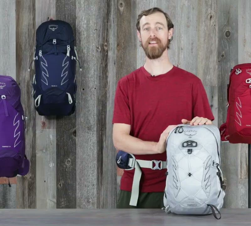 Dámský turistický batoh Osprey Tempest 30 l černý 10002731 7