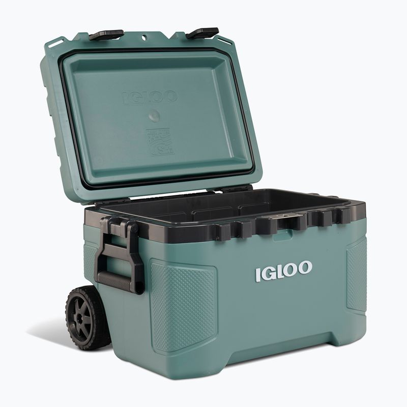 Turistická chladnička Igloo Trailmate 52 Roller 49 l spruce/obsidian gray 7