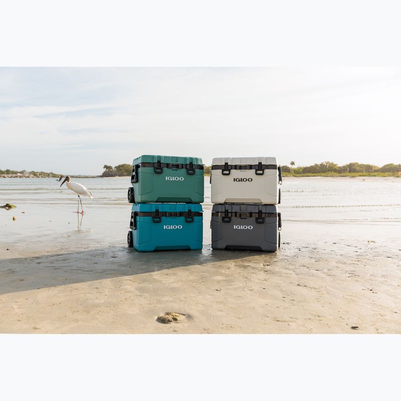 Turistická chladnička Igloo Trailmate 52 Roller 49 l spruce/obsidian gray 20