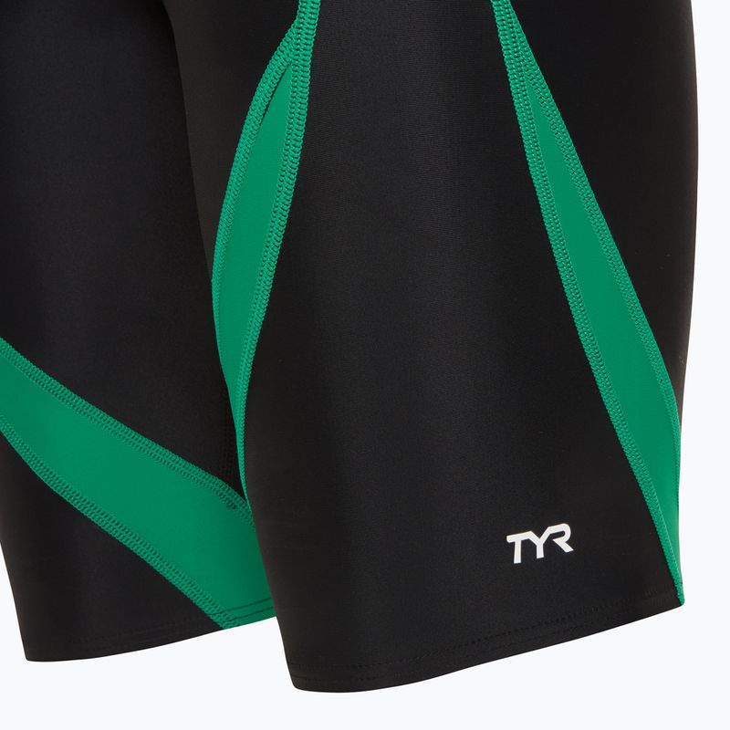 Pánské plavky Jammery  TYR Alliance Splice black/green 3