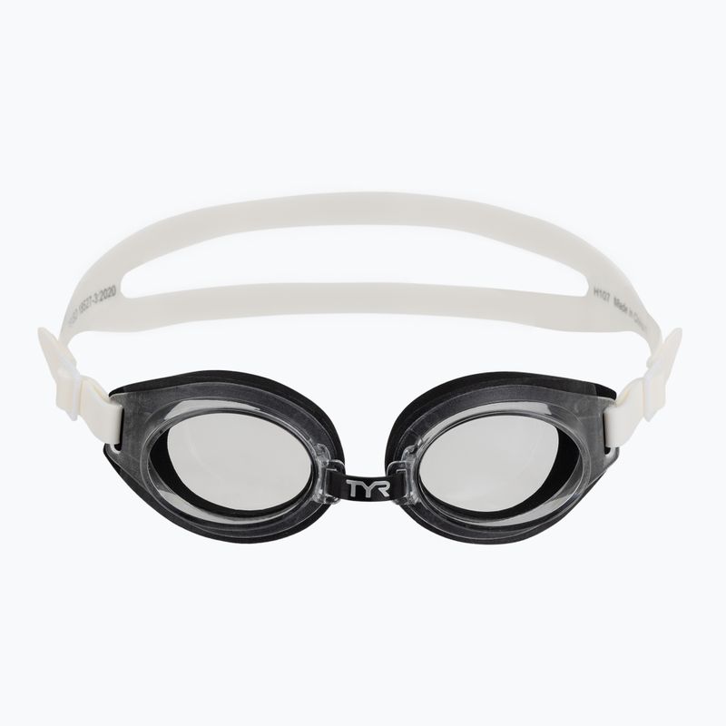 Dětské plavecké brýle TYR Foam Youth clear/black/white 2