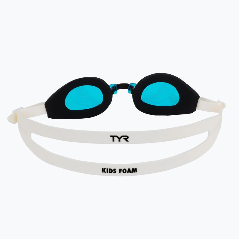 Dětské plavecké brýle TYR Foam Youth blue/black/white 4