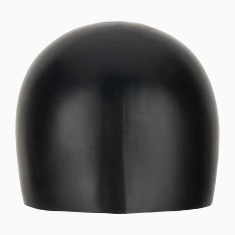 Dětská plavecká čepice TYR Wrinkle-Free Silicone black 2