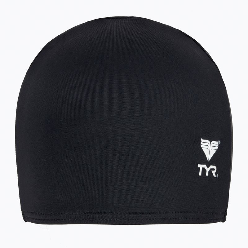 Plavecká čepice TYR Lycra black