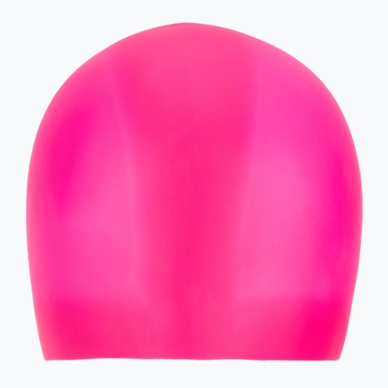 Plavecká čepice TYR Wrinkle Free Silicone pink 2