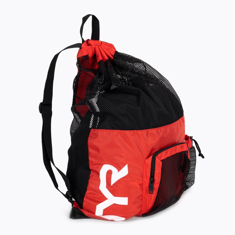 Batoh TYR Big Mesh Mummy Pool Backpack Red LBMMB3 3