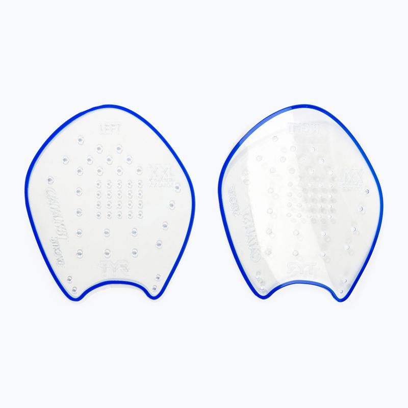 Plavecké packy TYR Catalyst Stroke navy 2