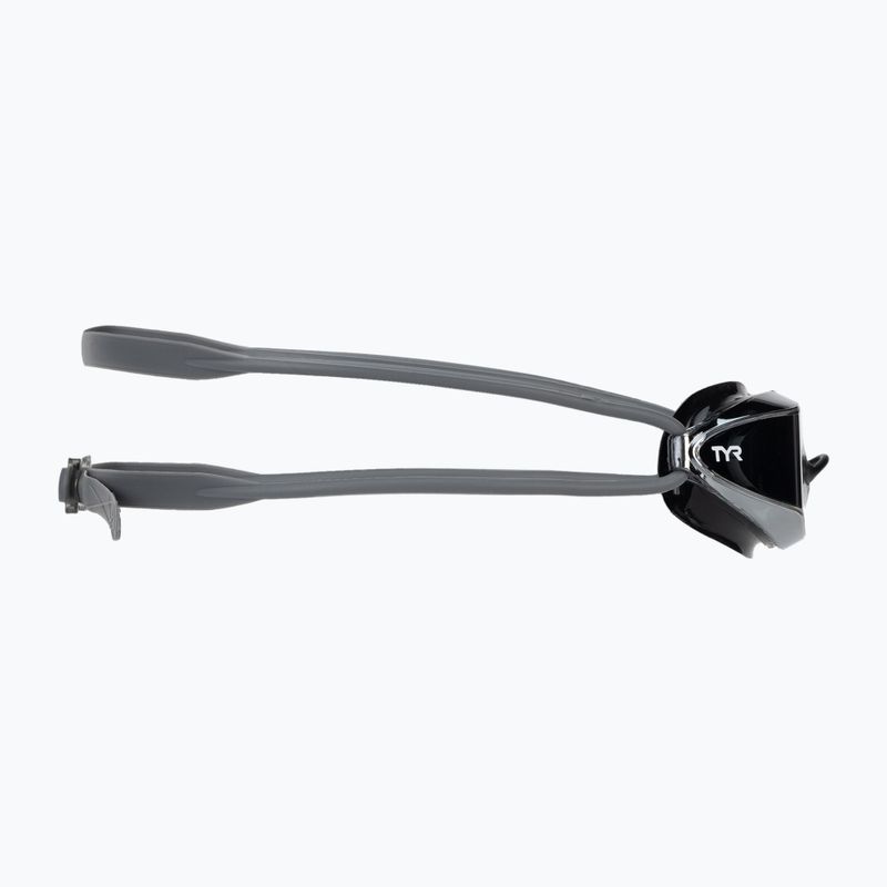 Plavecké brýle TYR Tracer-X Racing Mirrored černo-stříbrne LGTRXM_043 3