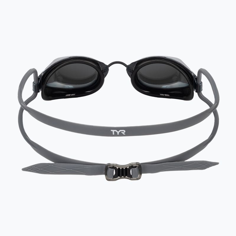 Plavecké brýle TYR Tracer-X Racing Mirrored černo-stříbrne LGTRXM_043 5