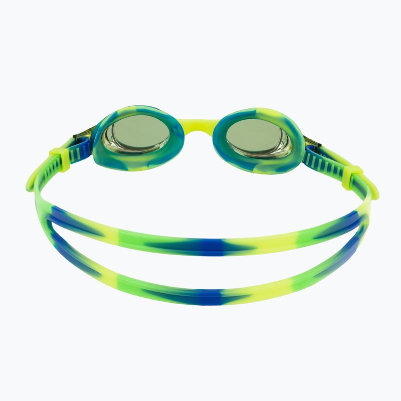 Dětské plavecké brýle TYR Swimple Tie Dye Mirrored gold/green/blue 4