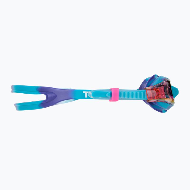 Dětské plavecké brýle TYR Swimple Tie Dye Mirrored purple/turqoise/purple 3