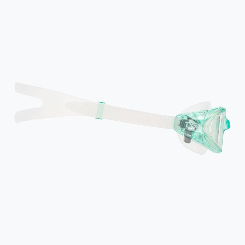 Dámské plavecké brýle TYR Special Ops 3.0 Femme Transition clear/mint 3