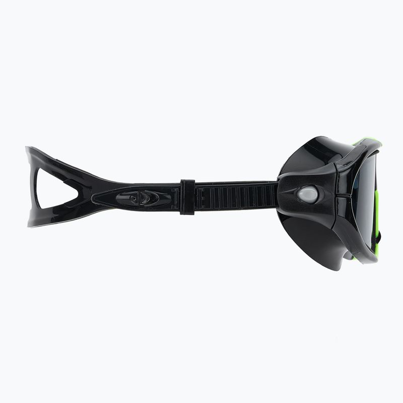 Plavecká maska TYR Orion smoke/black/yellow 3