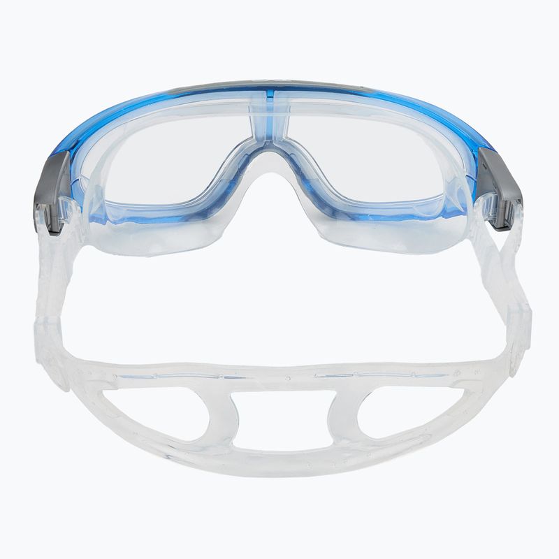 Plavecká maska TYR Orion clear/blue/grey 4