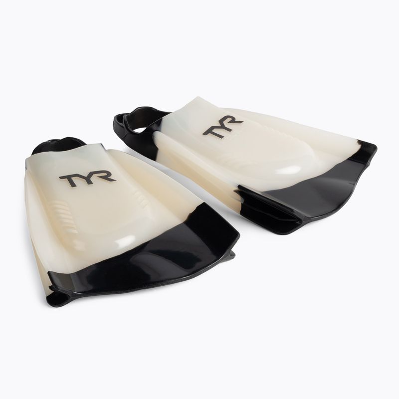 Plavecké ploutve TYR Hydroblade bílo-černá LFHYD