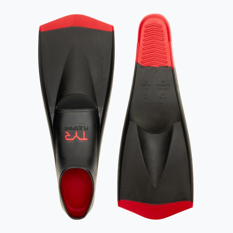 Plavecké ploutve TYR Flex 2.0 red