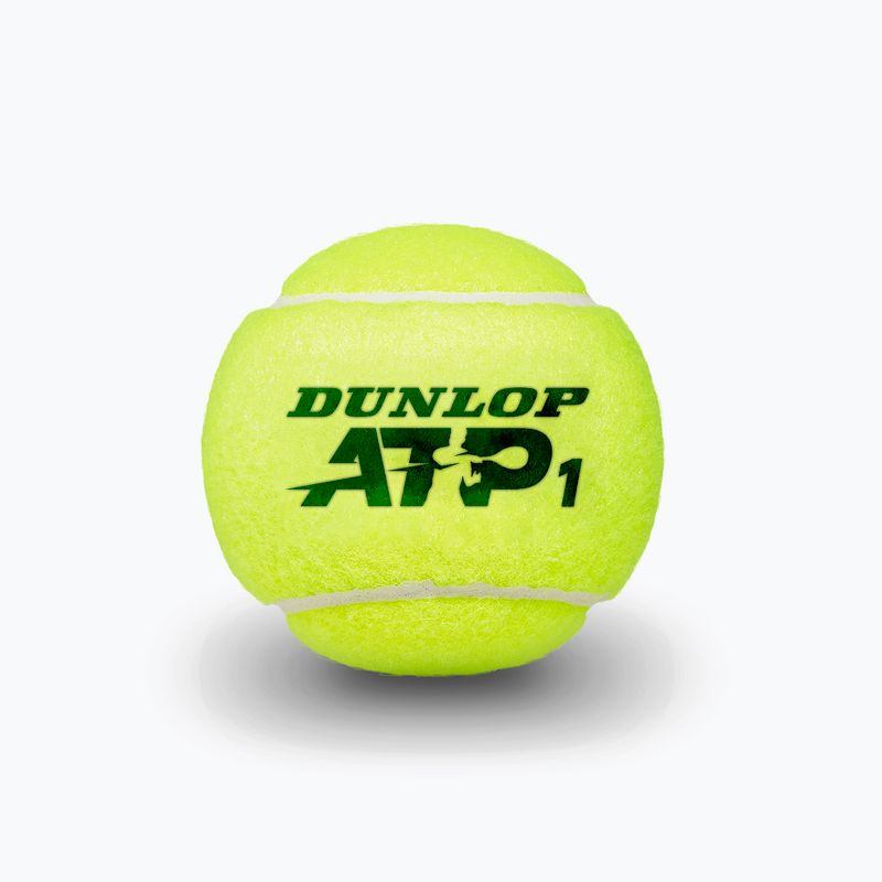 Sada tenisových míčků 4 ks. Dunlop Atp 4B žlutá 601314 3