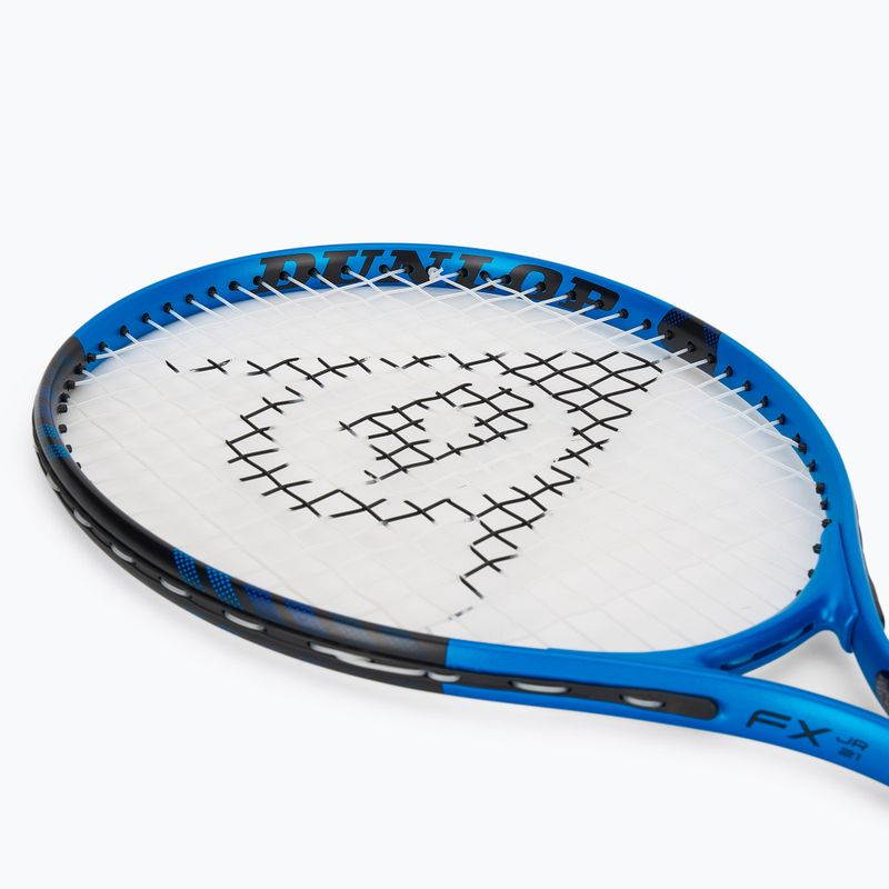 Dětská tenisová raketa Dunlop FX Jr 21 blue/black 5