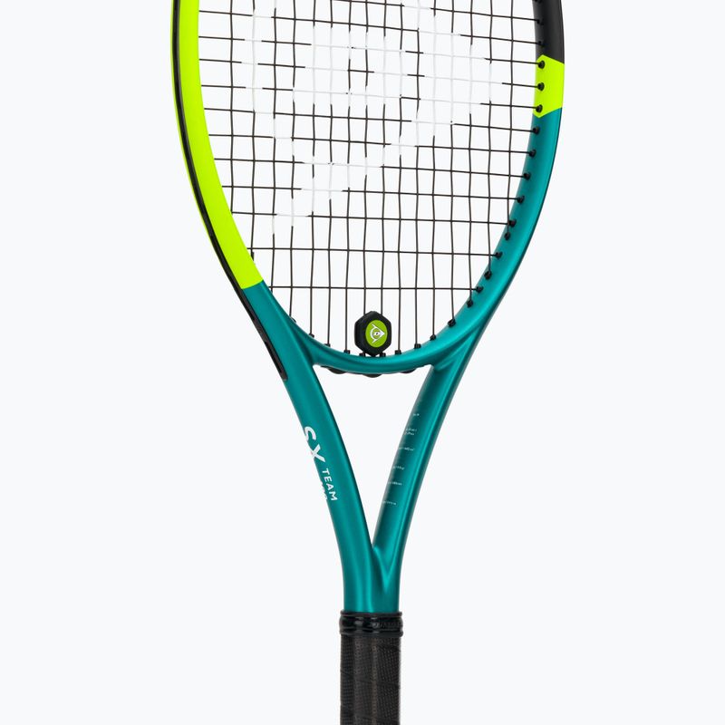 Tenisová raketa Dunlop SX Team 100 teal/black/yellow 10364303 4